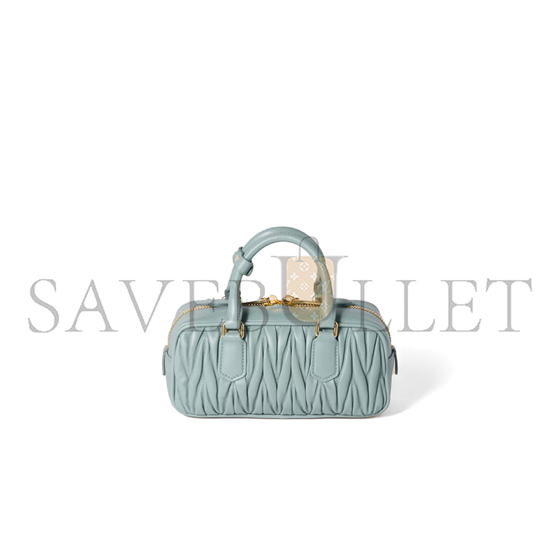 MIU MIU ARCADIE MATELASSÉ NAPPA LEATHER BAG 5BB142_AN88_F0035 (22*10.5*7.5cm) MIU MIU ARCADIE MATELASSÉ NAPPA LEATHER BAG 5BB142_AN88_F0035 (22*10.5*7.5cm)